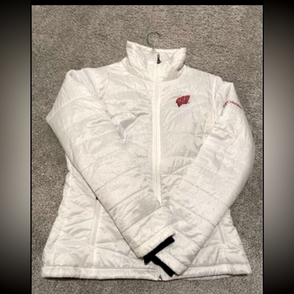 Columbia Omni-shield jacket- Wisconsin Badgers.